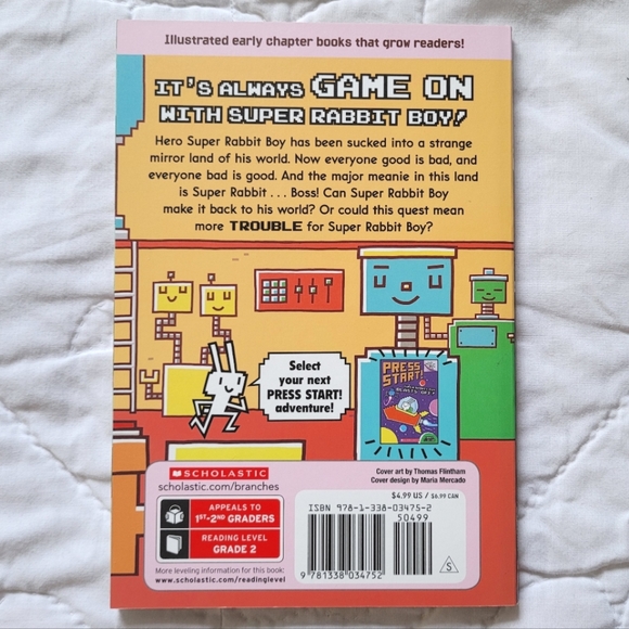 2/$15 🌼 Press Start! #4 Super Rabbit Boy vs Super Rabbit Boss! - Picture 2 of 5